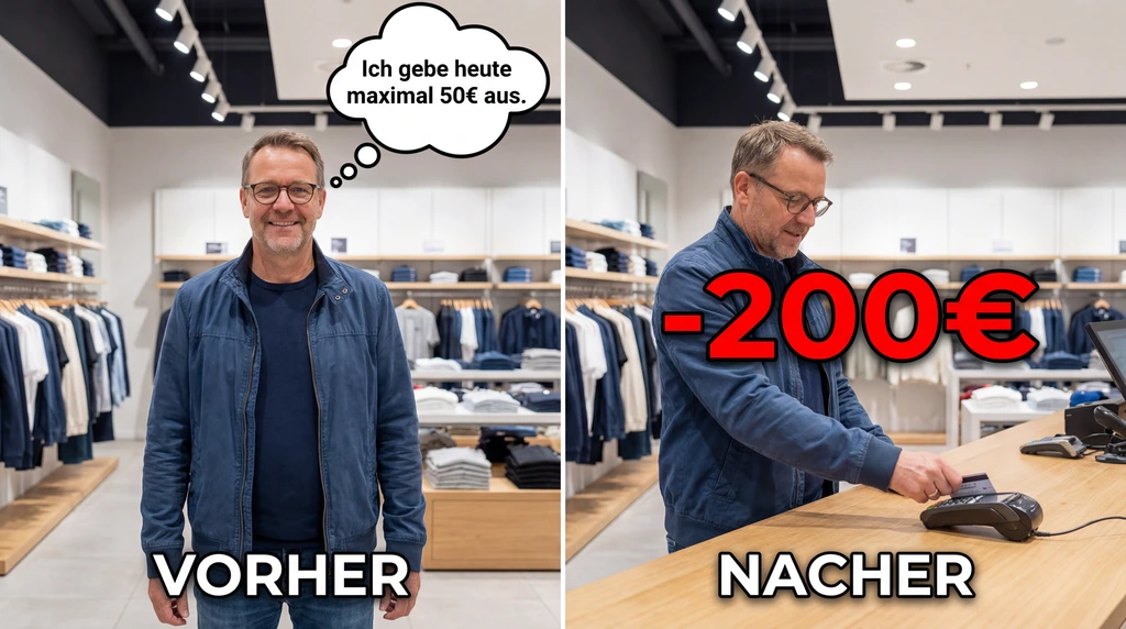 Mit Kreditkarte mehr ausgeben als geplant – Budget und Realität im Vergleich
